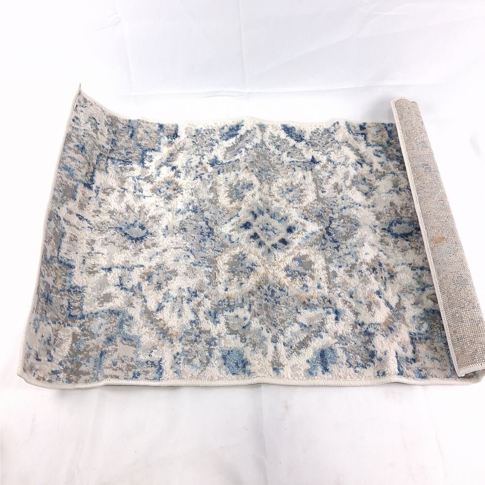 2' x 3' Runner Rug Mohawk Home Lambert Blue Rug (Pyramus Pattern) - Picture 10 of 11